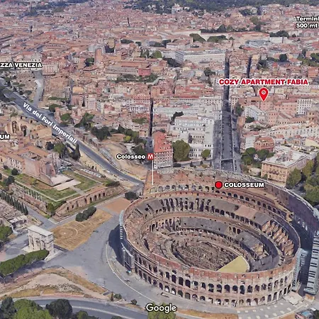 Cozy Fabia 300 Mt From Colosseum Appartement
