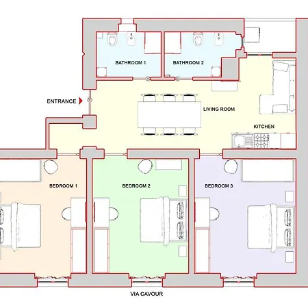 Cozy Fabia 300 Mt From Colosseum Roma